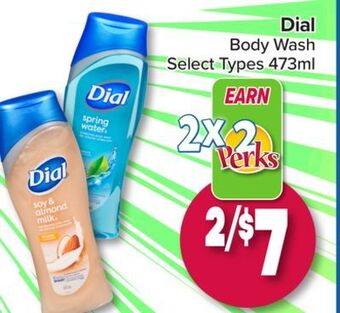 PharmaChoice Dial body wash offer