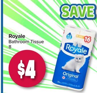 PharmaChoice Royale bathroom tissue offer