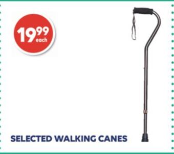 Wellwise by Shoppers Selected walking canes offer