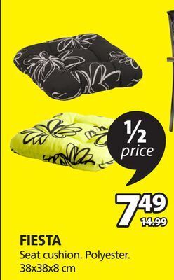 JYSK Fiesta seat cushion offer
