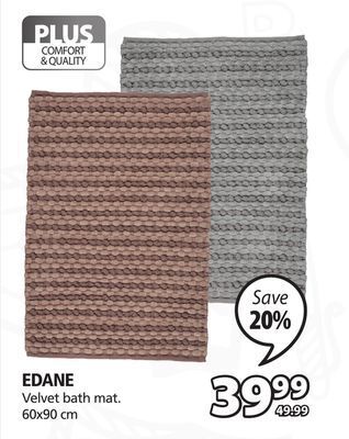 JYSK Edane velvet bath mat offer