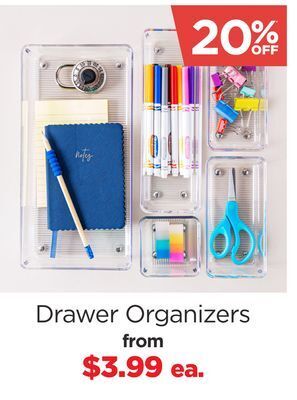 Kitchen Stuff Plus Drawer organizers offer