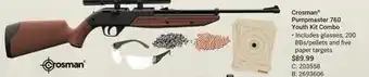 Bass Pro Crosman® pumpmaster 760 youth kit combo offer