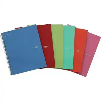 Staples Five star 1-subject premium notebook, 11 x 8-1/2", assorted, 200 pages offer