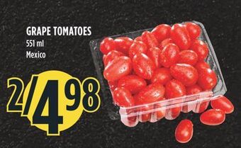 Marché Adonis Grape tomatoes offer