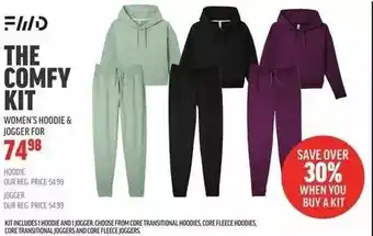 Sport Chek Women's hoodie & jogger for offer