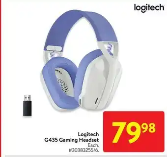 Walmart Logitech g435 gaming headset offer