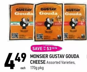 Coppa's Fresh Market Monsier gustav gouda cheese offer