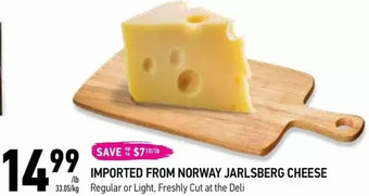 Coppa's Fresh Market Imported from norway jarlsberg cheese offer
