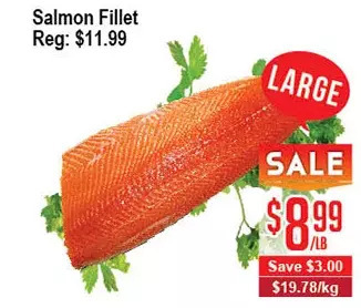 Skyland Foodmart Salmon fillet offer