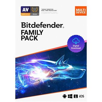 Best Buy Bitdefender family pack bonus edition (pc/mac/ios/android) - 15 users - 2 year - digital download offer