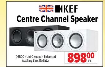 2001 Audio Video Centre channel speaker offer