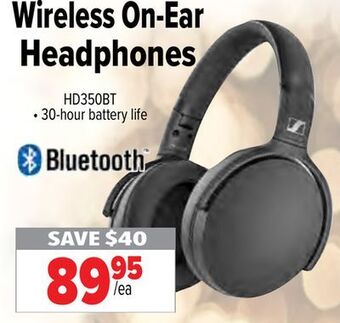 2001 Audio Video Wireless on-ear headphones offer