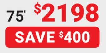 Visions Electronics Sony 75" bravia xr x90k 4k hdr full array led smart google tv offer