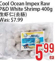 Bestco Food Mart Cool ocean impex raw p&d white shrimp offer