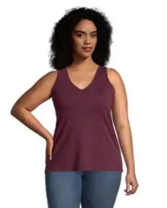 Mark's Women's semi fitted v-neck tank offer