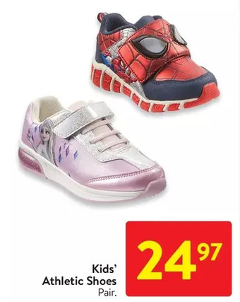 Walmart Kids' athletic shoes offer