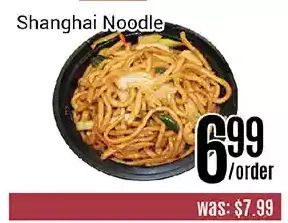Nations Fresh Foods Shanghai noodle offer