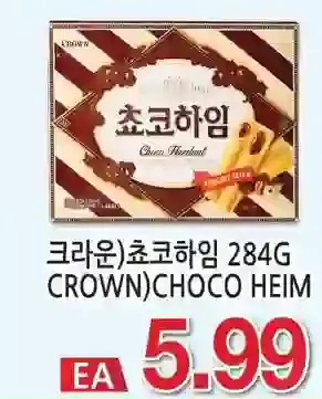 Crown choco heim