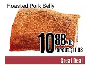 Nations Fresh Foods Roasted pork belly offer
