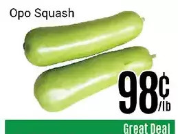 Nations Fresh Foods Opo squash offer