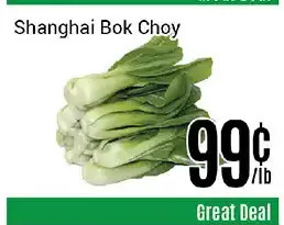 Nations Fresh Foods Shanghai bok choy offer