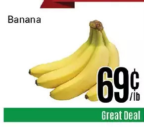 Nations Fresh Foods Banana offer