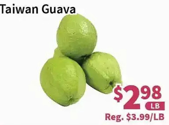 Blue Sky Supermarket Taiwan guava offer