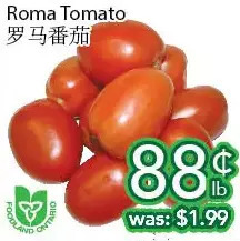 Ample Food Market Roma tomato offer