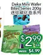 Ample Food Market Deka mini wafer bites series offer