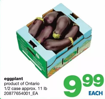 Wholesale Club Eggplant offer