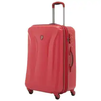 Best Buy Heys solara deep space 26" hard side expandable luggage - red - only at best buy offer
