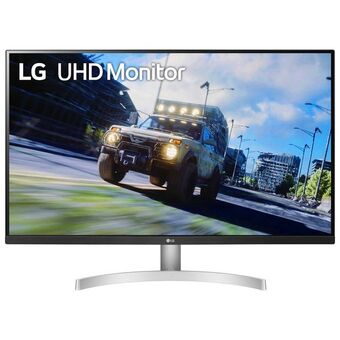 Best Buy Lg 31.5" 4k uhd 60hz 4ms gtg va hdr led freesync gaming monitor (32un500-w) - black offer