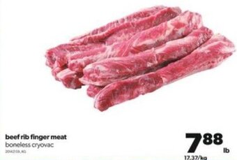 Real Canadian Superstore Beef Rib Finger Meat offer