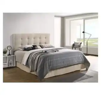 Aaron's Isabella queen bed w/ woodhaven tight top firm mattress offer