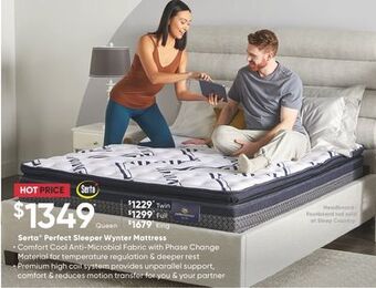 Sleep Country Serta® perfect sleeper wynter mattress offer