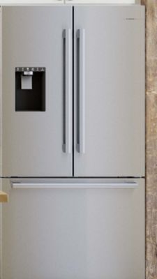 The Brick Bosch 26 cu. ft. 500 series french-door refrigerator - b36fd50sns offer
