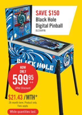 The Brick Toyshock black hole 12-in-1 digital pinball offer