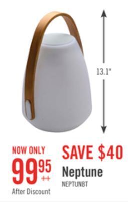 The Brick Koble neptune bluetooth speaker lantern offer