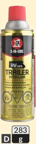 Princess Auto 3-in-one professional rv trailer hitch lube offer