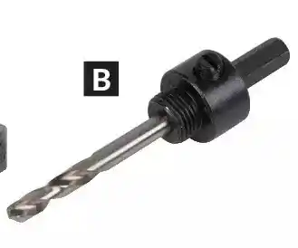 Princess Auto Mibro hole saw mandrels 1 1/4 to 6 in. offer