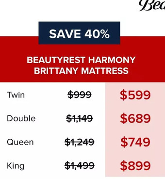 Linen Chest Simmons beautyrest harmony brittany mattress offer