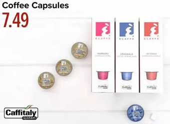 Linen Chest Coffee capsules offer