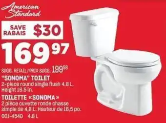 "Sonoma" Toilet/Toilette Sonoma