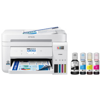 Best Buy Epson ecotank et-4850 wireless all-in-one supertank inkjet printer - white offer