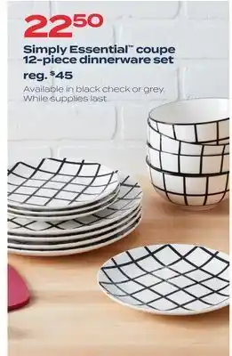 Bed Bath & Beyond Simply essential™ coupe 12-piece dinnerware set offer