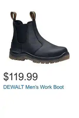 Costco Dewalt men's work boot offer