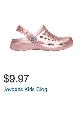 Costco Joybees kids clog offer