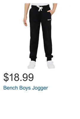 Costco Bench boys jogger offer