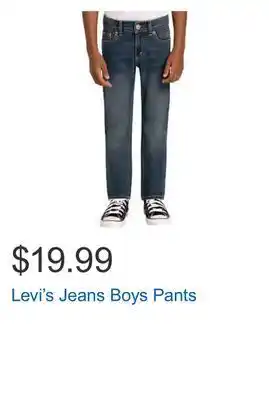 Costco Levi's jeans boys pants offer
